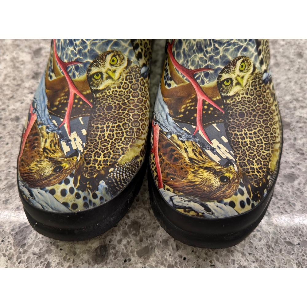 Wmns Rare Hunter x Mat Maitland Hyper Normal Ltd. Ed Tall Rainboots 9/EU 40-41 - Picture 6 of 13